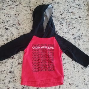 Calvin Klein hooded long sleeve